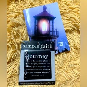 Journey Definition Magnet and Religious Finding your way booklet pamphlets
